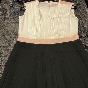 Ted baker pleated dress